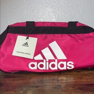 Adidas Fuchsia Sports Duffel NWT